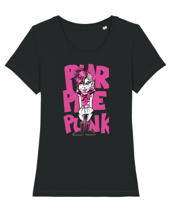 Purple Punk Black