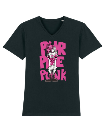 Purple Punk Black