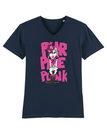Purple Punk French Navy