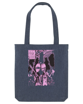 Pink Punks Midnight Blue