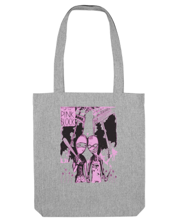 Pink Punks Heather Grey