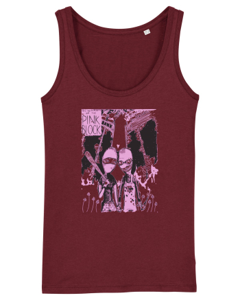 Pink Punks Burgundy