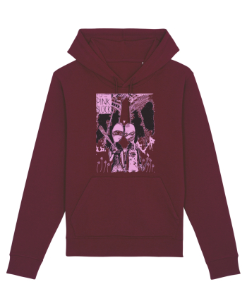 Pink Punks Burgundy