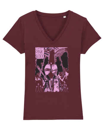 Pink Punks Burgundy