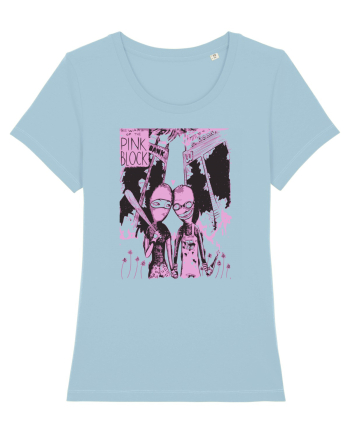 Pink Punks Sky Blue