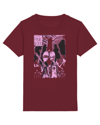 Pink Punks Burgundy