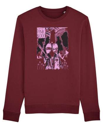 Pink Punks Burgundy