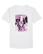 Pink Punks Tricou mânecă scurtă guler larg Bărbat Skater