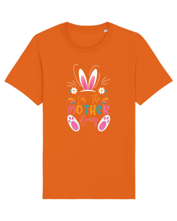 I'm The Mother Bunny Bright Orange