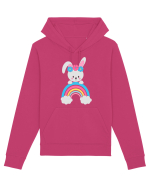 Bunny Rainbow Hanorac Unisex Drummer