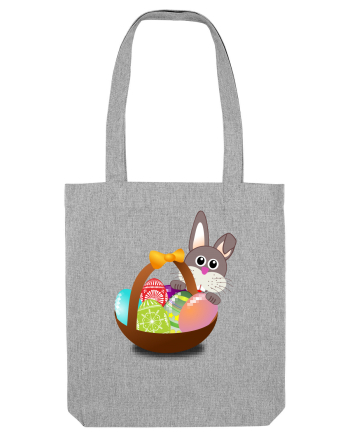 Iepurasul si cosuletul de Paste Heather Grey