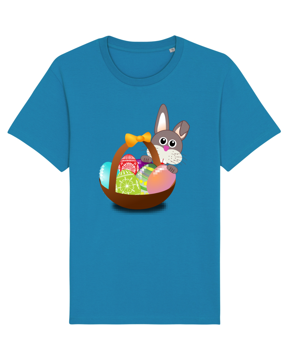 Tricou mânecă scurtă Unisex Rocker Azur