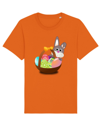Iepurasul si cosuletul de Paste Bright Orange