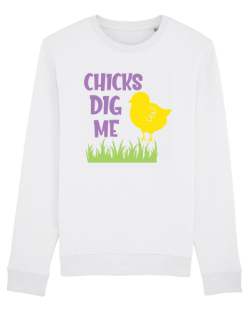 Chicks dig me White
