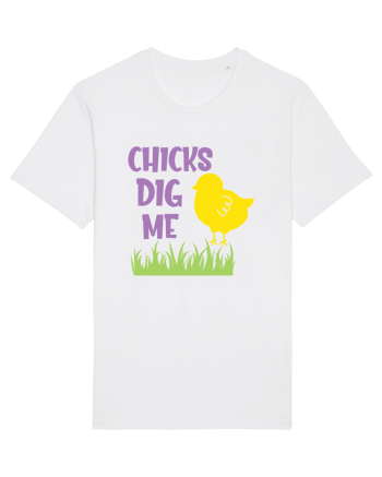 Chicks dig me White