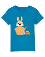 Easter bunny painting eggs Tricou mânecă scurtă  Copii Mini Creator