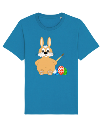 Easter bunny painting eggs Azur