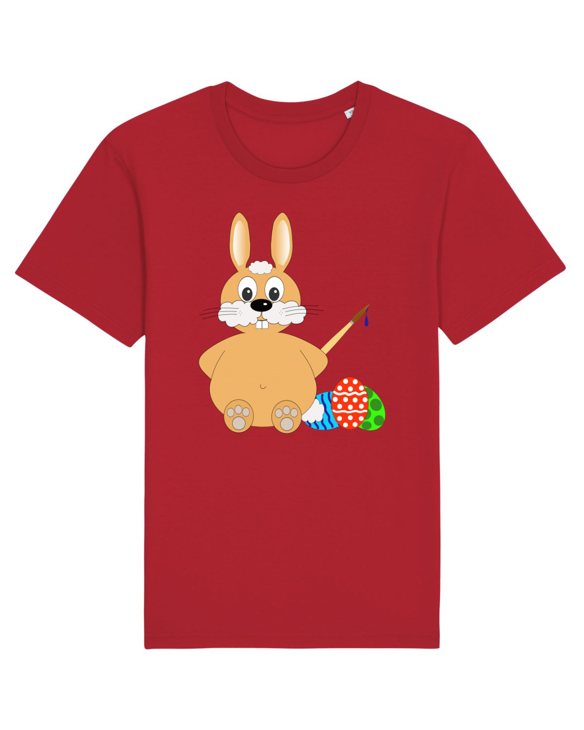 Tricou mânecă scurtă Unisex Rocker Red