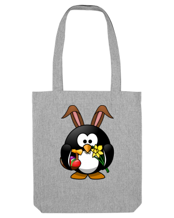 Easter Penguin Heather Grey