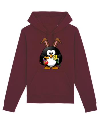 Easter Penguin Burgundy