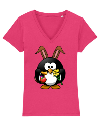 Easter Penguin Raspberry