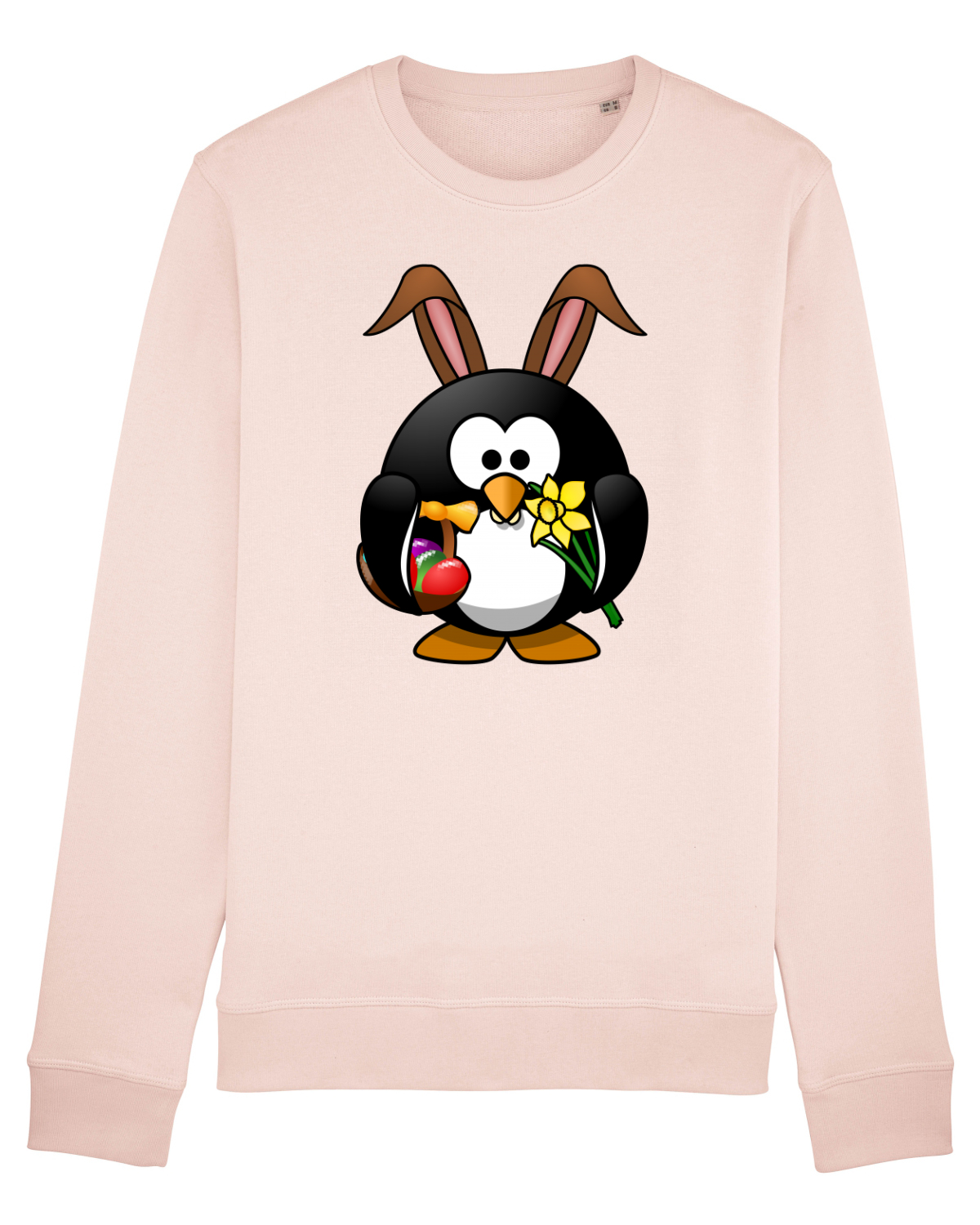 Bluză mânecă lungă Unisex Rise Candy Pink