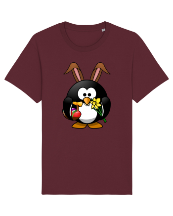 Easter Penguin Burgundy