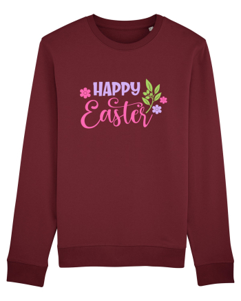 Happy Easter / Paste Fericit Burgundy