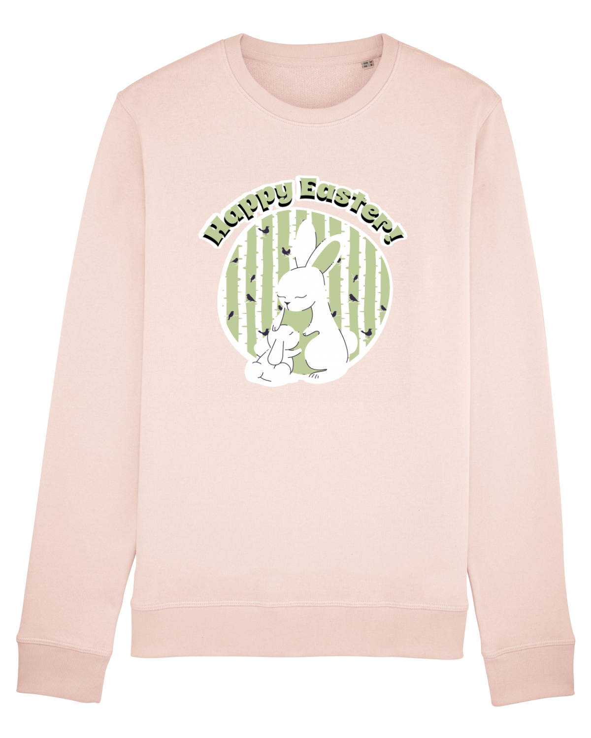 Bluză mânecă lungă Unisex Rise Candy Pink