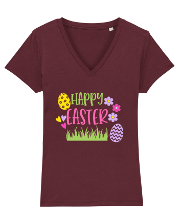 Happy Easter / Paste Fericit Burgundy
