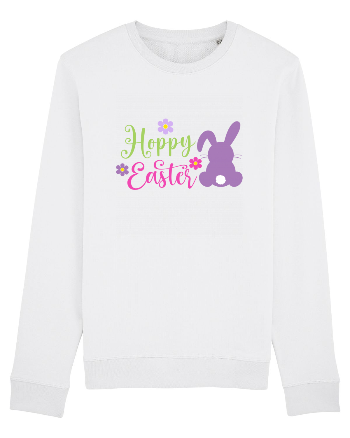 Bluză mânecă lungă Unisex Rise White