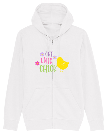 One Cute Chick White