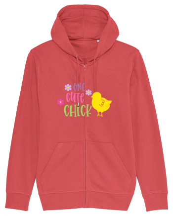 One Cute Chick Carmine Red