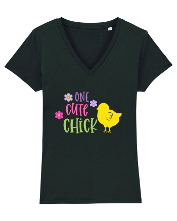 One Cute Chick Black