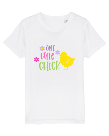 One Cute Chick White