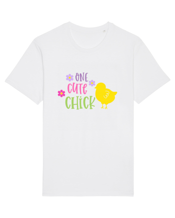 One Cute Chick White