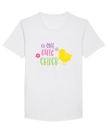 One Cute Chick White
