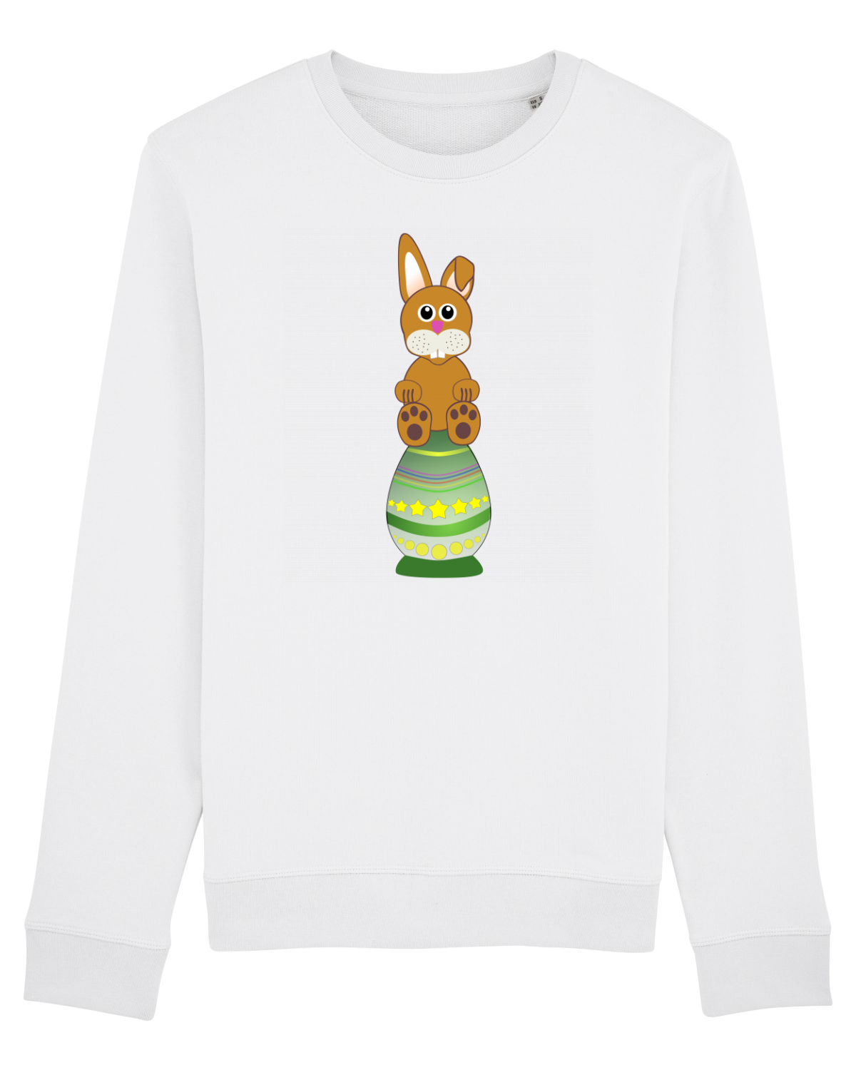 Bluză mânecă lungă Unisex Rise White