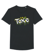 I'm Toxic. Tricou mânecă scurtă guler larg Bărbat Skater