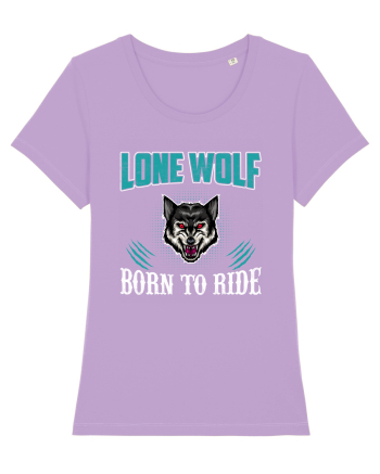 Lone Wolf Born To Ride Lavender Dawn