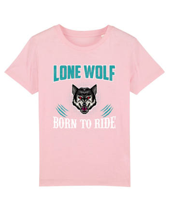 Lone Wolf Born To Ride Cotton Pink