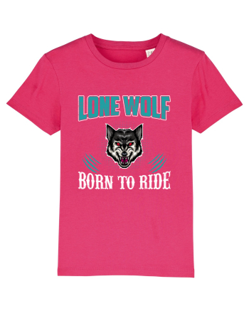 Lone Wolf Born To Ride Raspberry