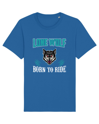 Lone Wolf Born To Ride Royal Blue