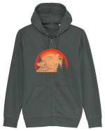 Nature Lover Hanorac cu fermoar Unisex Connector
