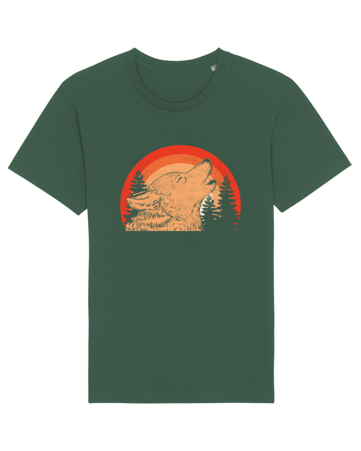 Tricou mânecă scurtă Unisex Rocker Bottle Green