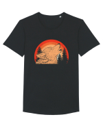 Nature Lover Tricou mânecă scurtă guler larg Bărbat Skater