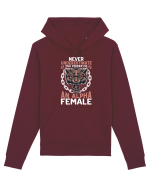 Never underestimate the power of an alpha female Hanorac Unisex Drummer