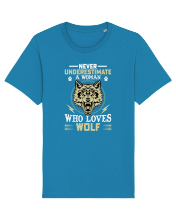 Never underestimate a woman who loves wolf Azur
