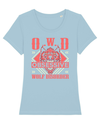 O.W.D. Obsessive Wolf Disorder Sky Blue