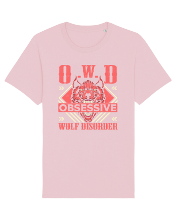 O.W.D. Obsessive Wolf Disorder Cotton Pink